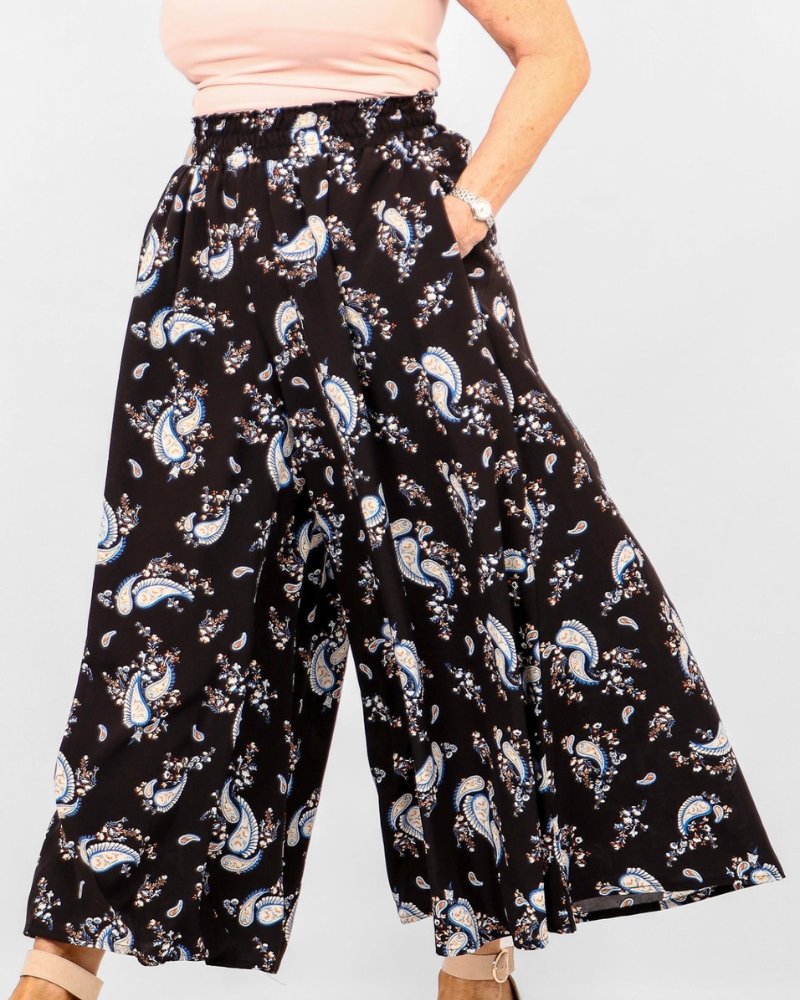 Printed palazzo best sale pants online