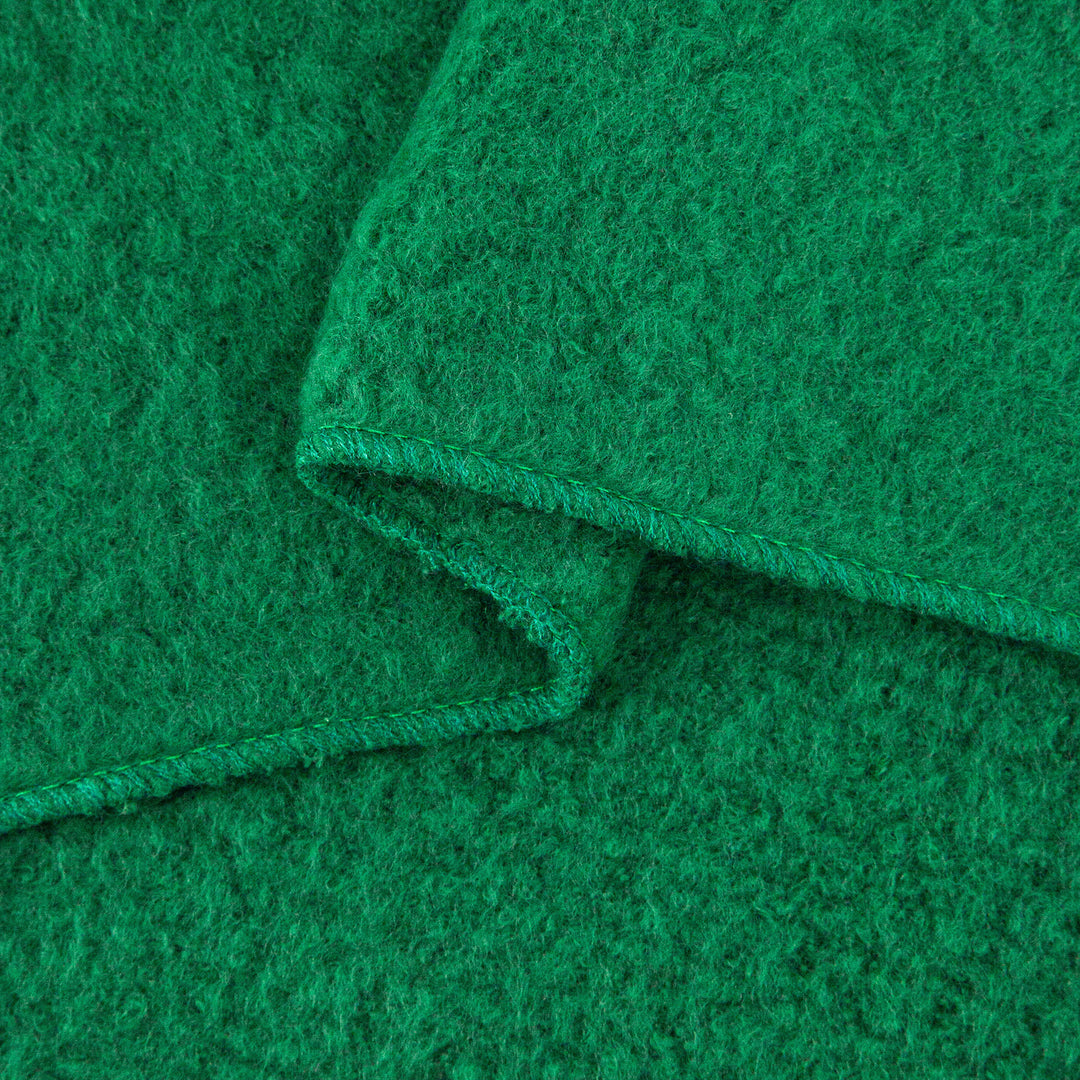 close up of the soft knitted acrylic fabric