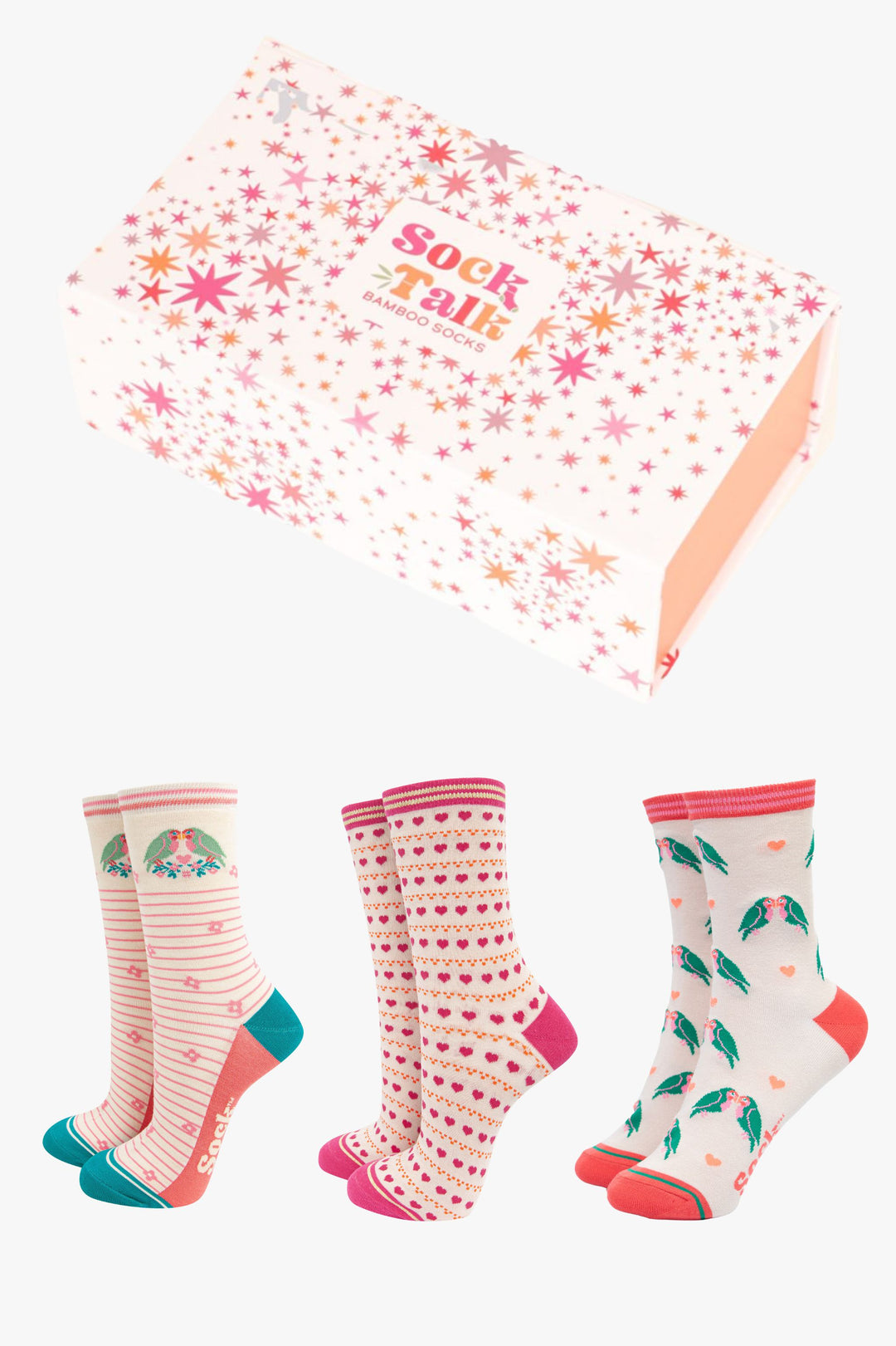 womens-socks-gift-box-cream-love-birds-bamboo