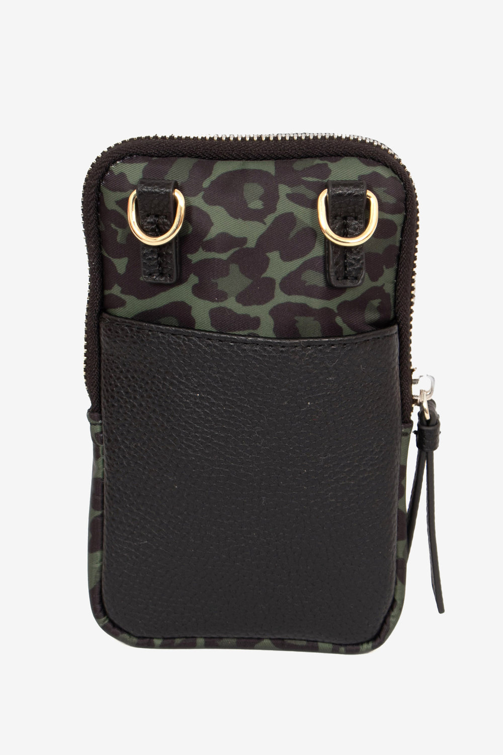 ivy-phone-bag-khaki-leopard-print-nylon-pu-rear-strap-attacment-hoops
