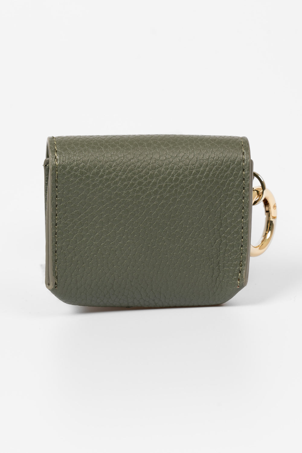 asher-wireless-earbuds-case-khaki-faux-leather-universal-pouch-rear-view-pebbled