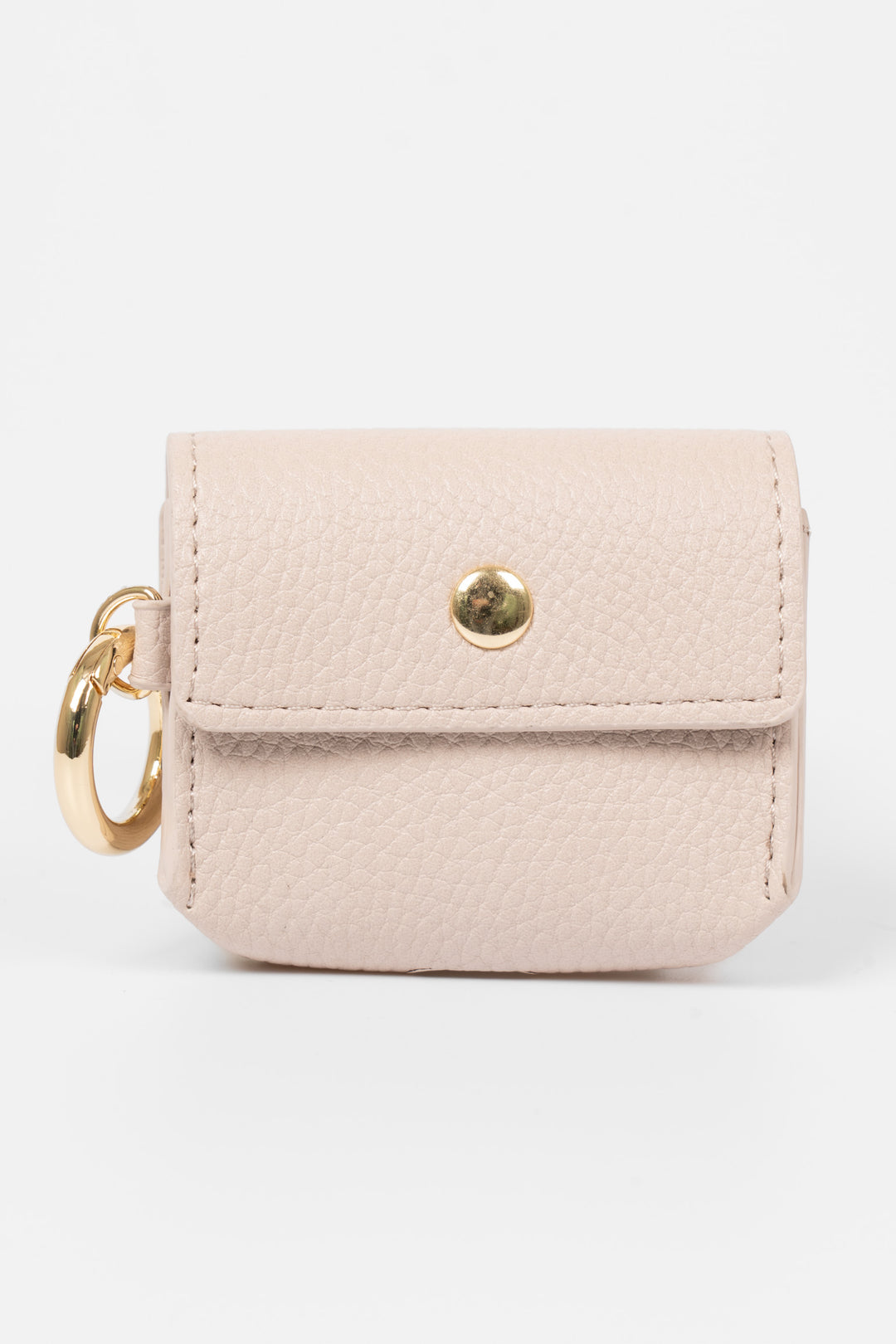 asher-wireless-earbuds-case-nude-faux-leather-universal-clip-on-pouch