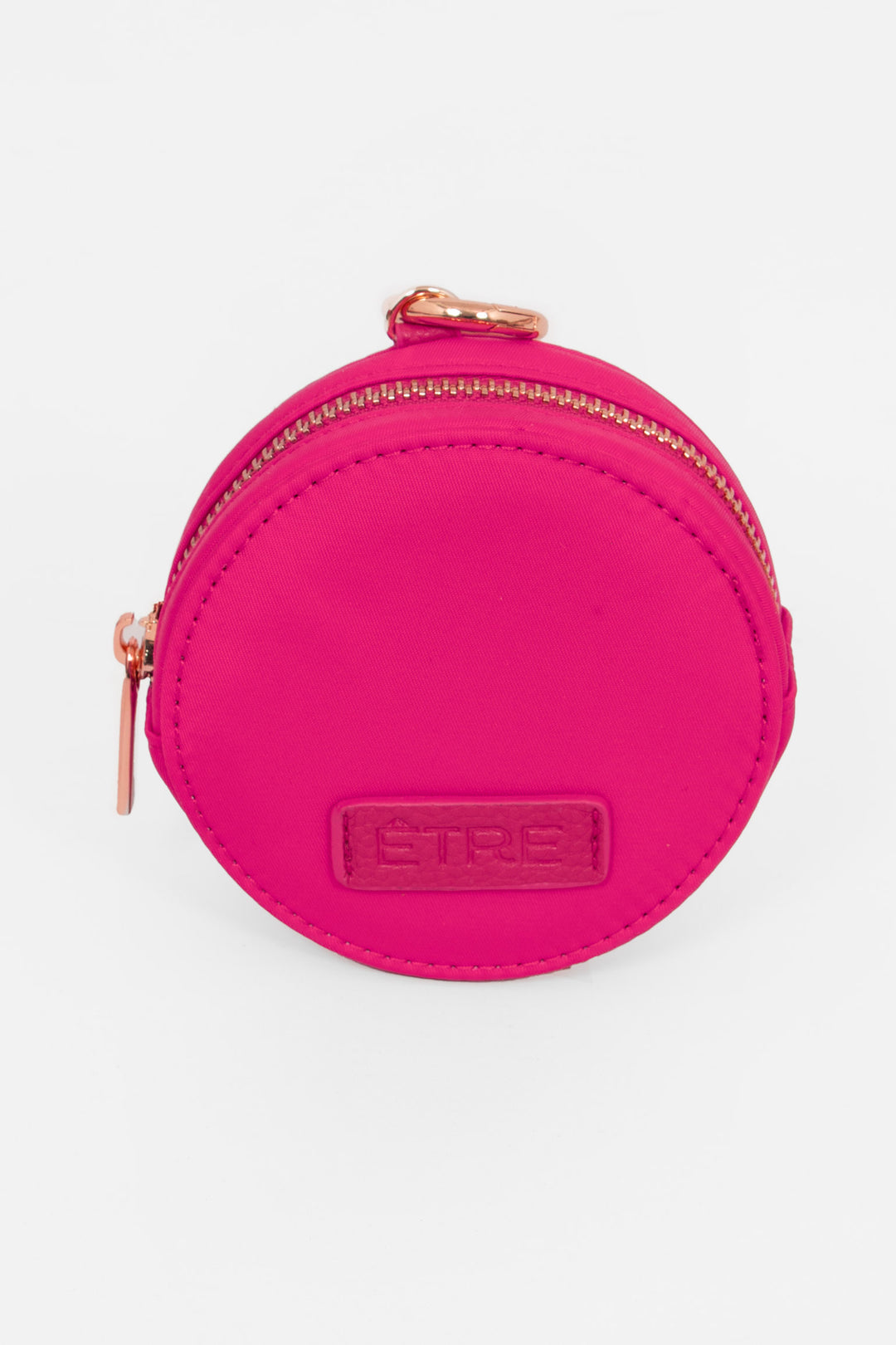 finley-round-coin-purse-hot-pink-nylon-close-up