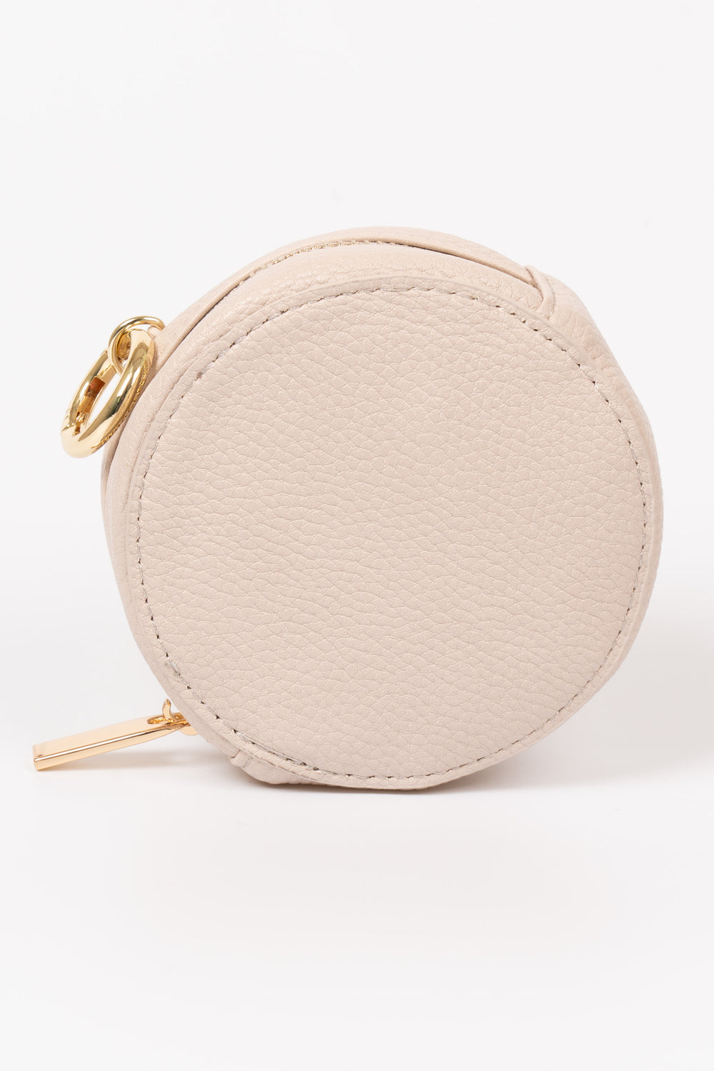finley-round-coin-purse-nude-pebbled-faux-leather-gold-clip-on-attachment