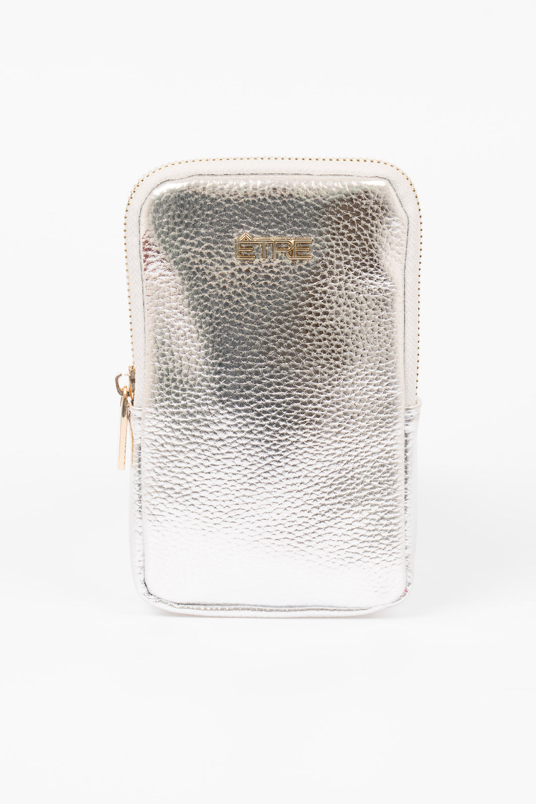 pippa-faux-leather-zip-glasses-case-silver-front-gold-etre-logo