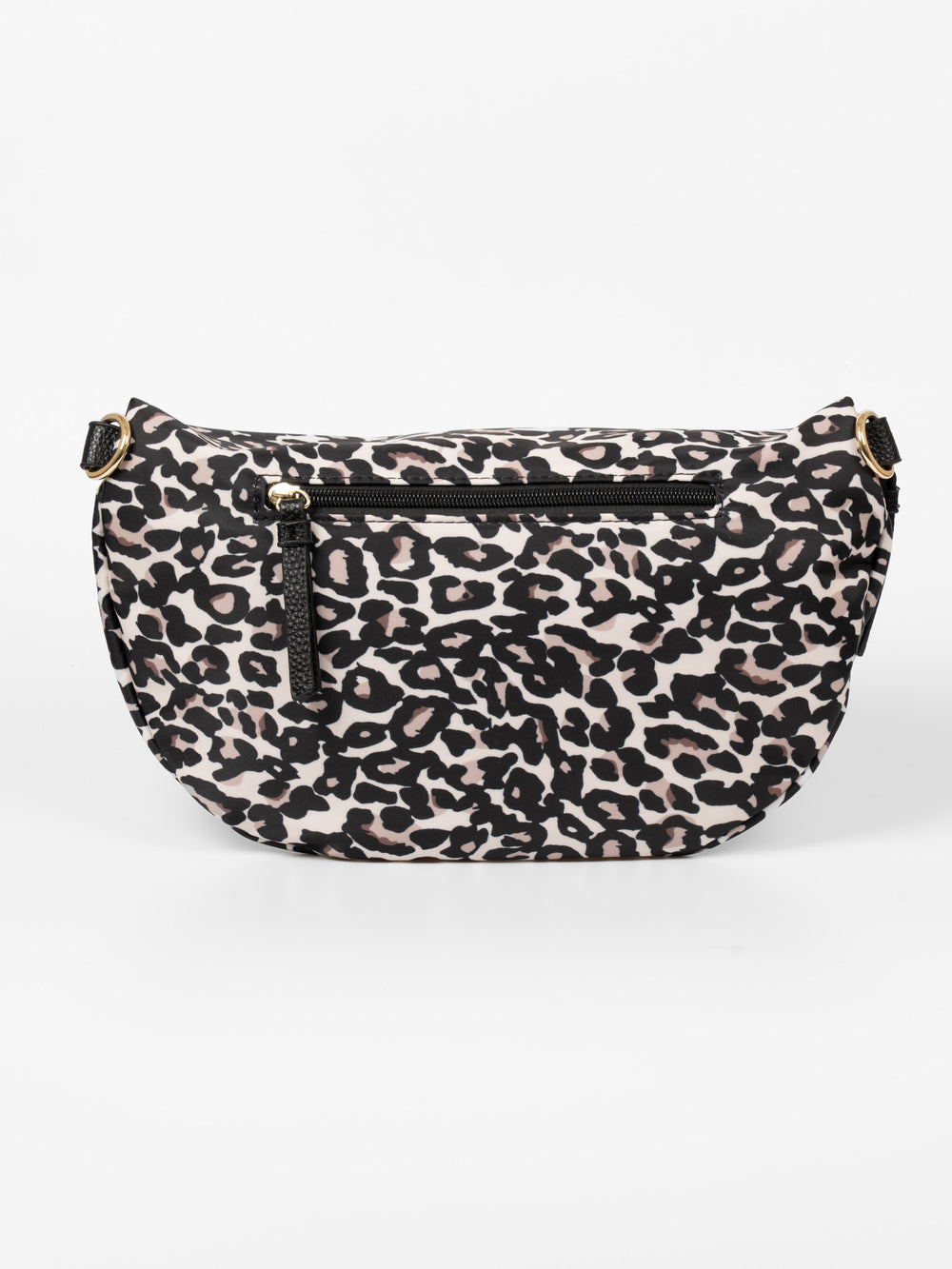 jovie-large-bum-bag-cream-leopard-print-nylon-rear-zip-pocket