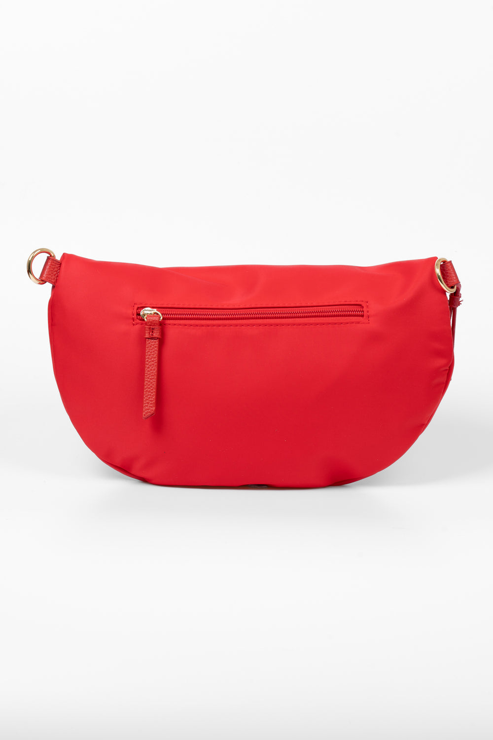 jovie-large-bum-bag-red-nylon-pu-rear-zip-pocket