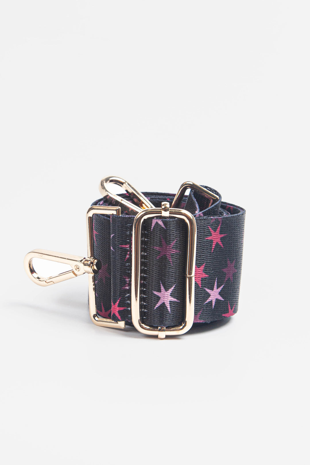 Pink Multi Star Wide Bag Strap