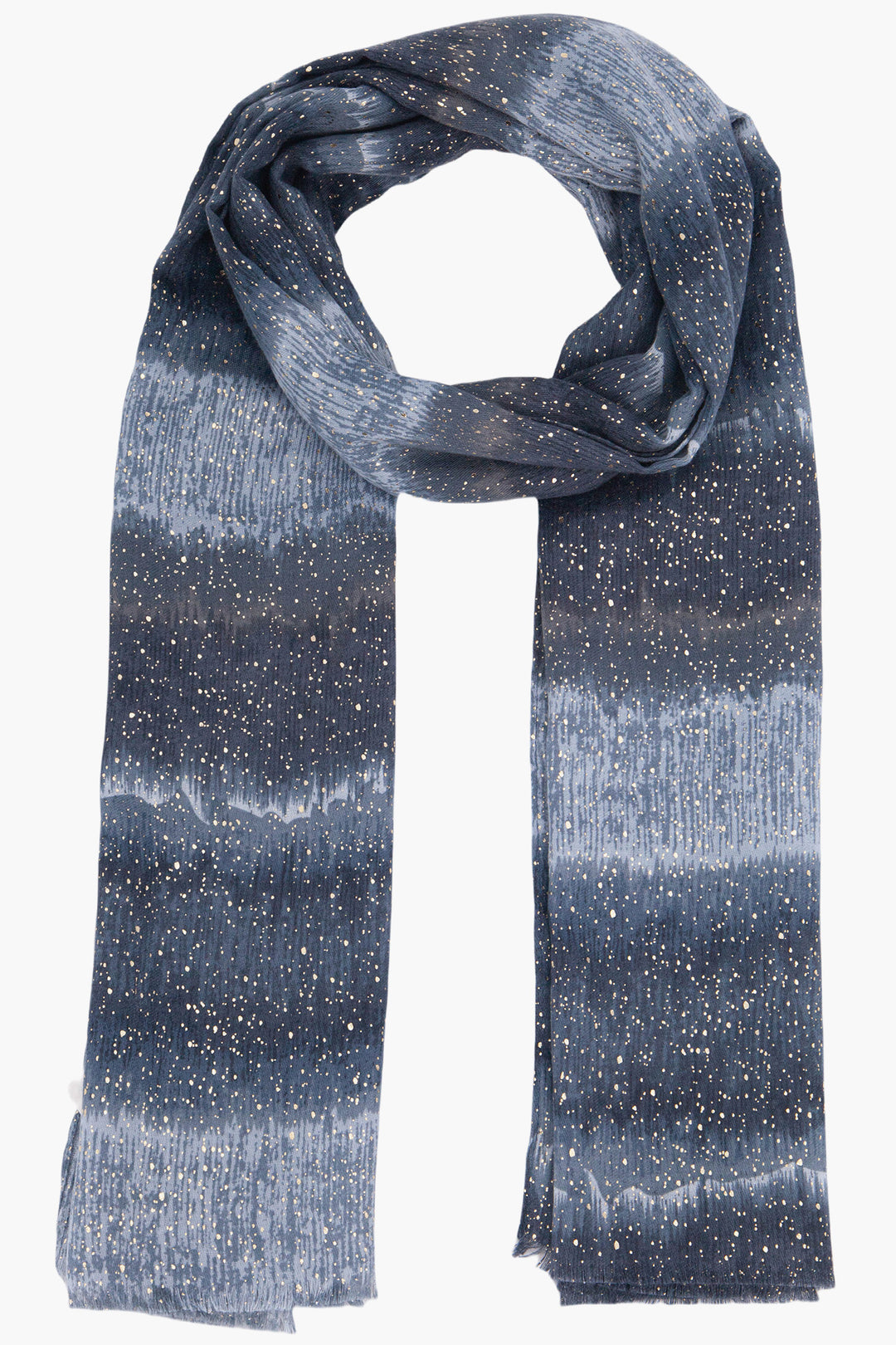tierney-grey-ombre-stripe-lightweight-scarf-foil-speckles