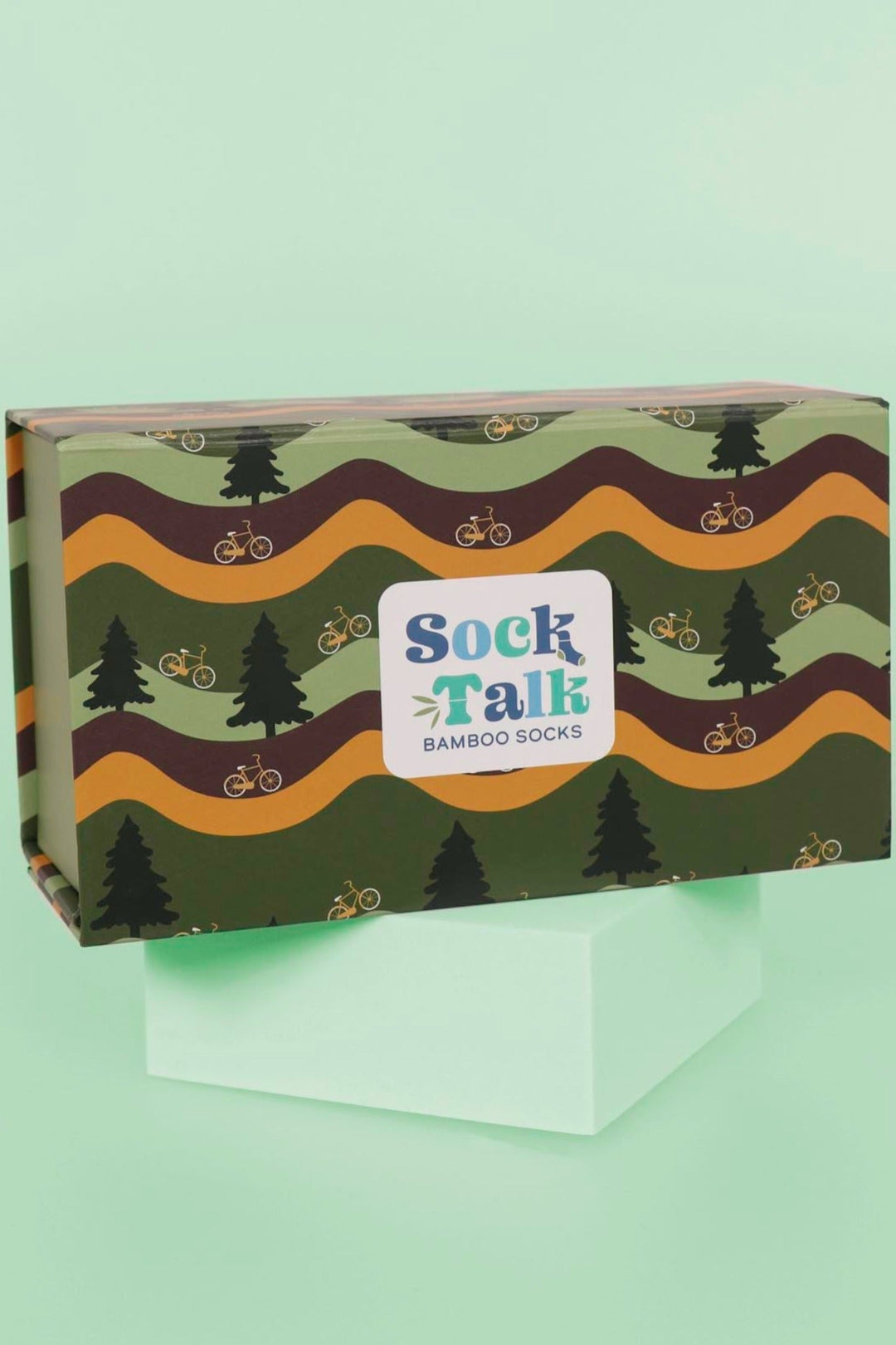Mens Bamboo Socks Camping Socks Novelty Gift Box Set