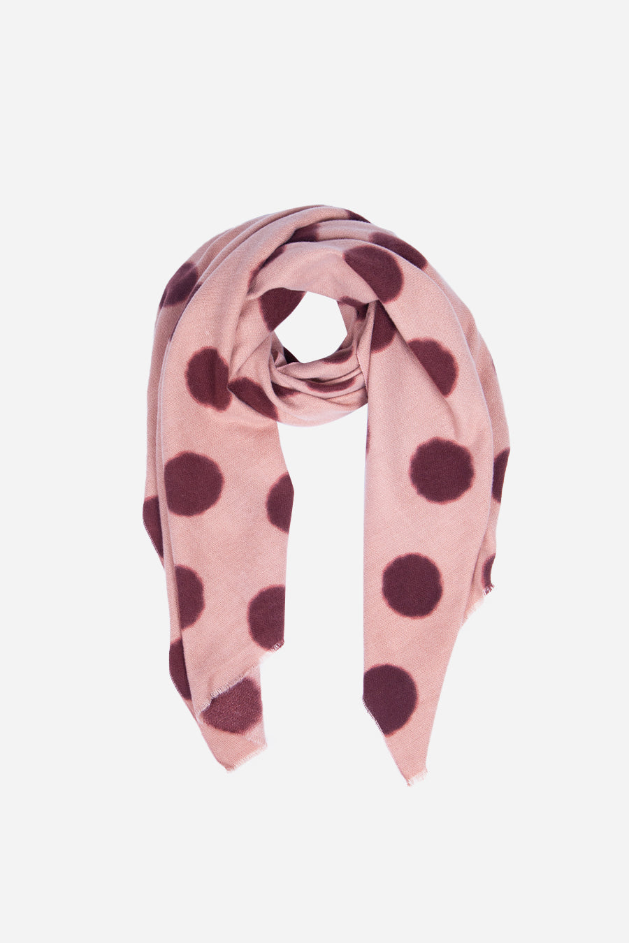 Pink Oversized Spot Detail Blanket Scarf – MSH Wholesale