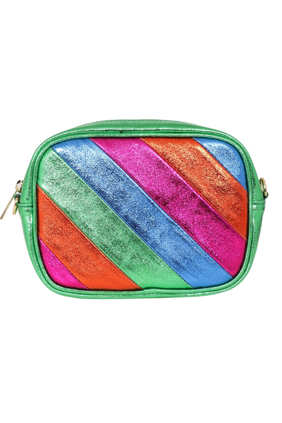 Rainbow color crossbody bag sale