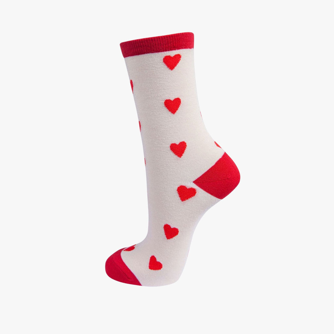 Red-Love-Hearts-Bamboo-Socks-Gift-Set-Cream
