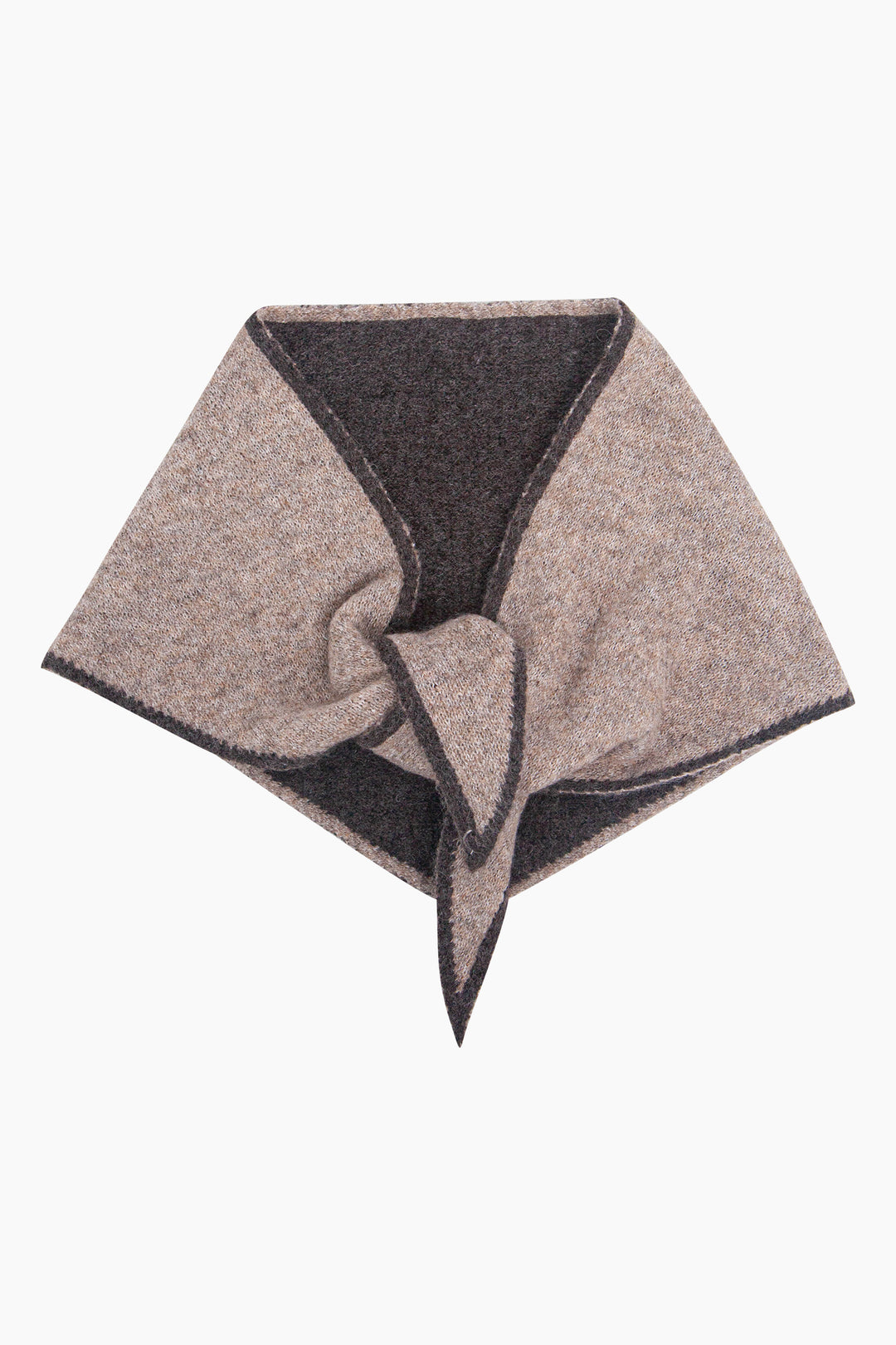 Contrast-Trim-Triangle-Heavyweight-Scarf-in-Beige/Brown
