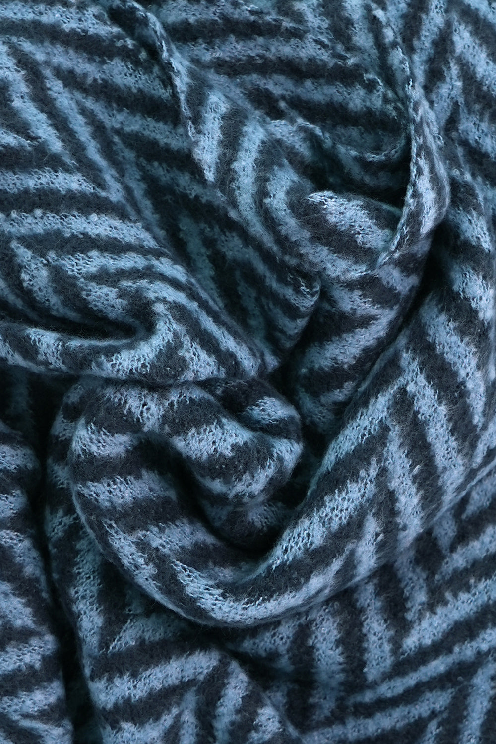 jay-blue-navy-asymmetric-chevron-heavyweight-scarf-close-up