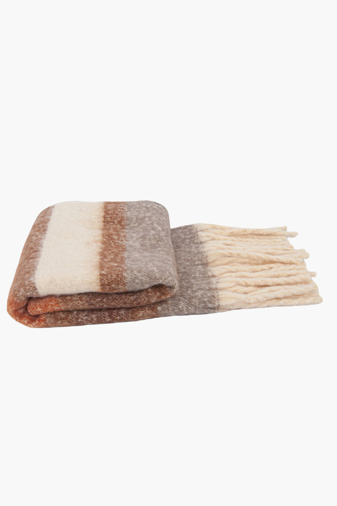 blair-neutral-colour-block-stripe-heavyweight-scarf-beige-brown-folded-winter-weight
