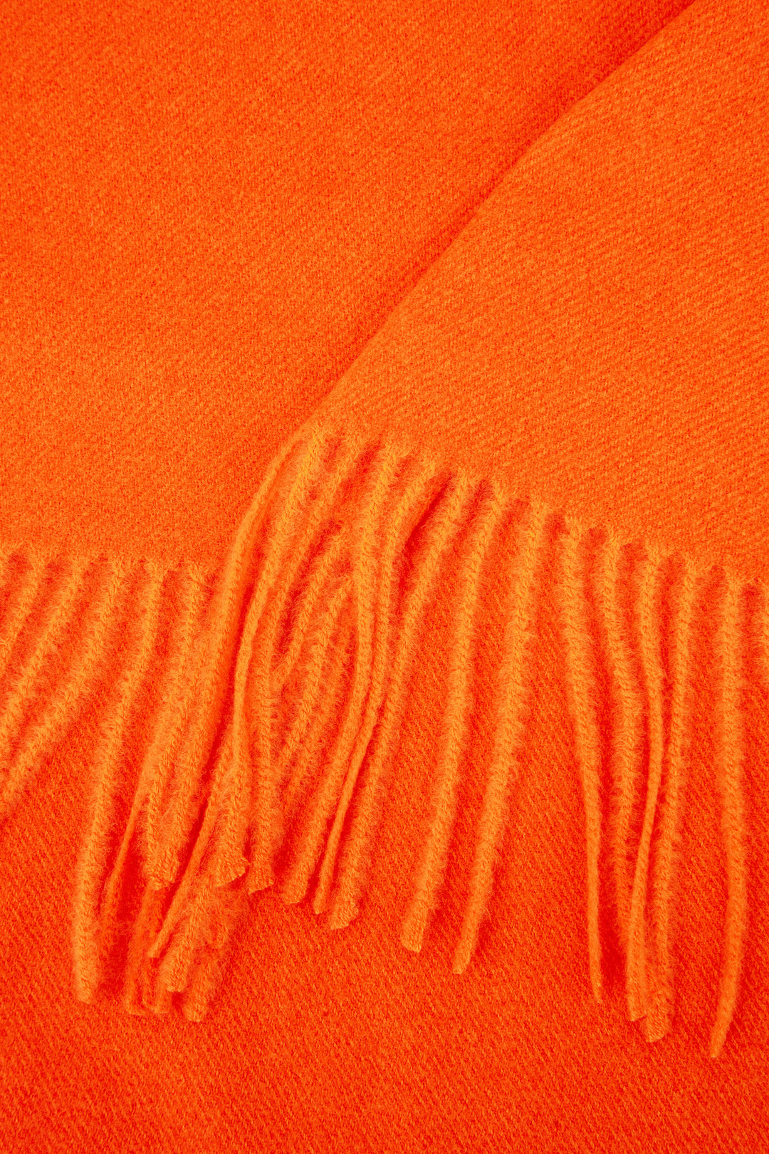 close up of the soft viscose knitted material of the winter blanket scarf