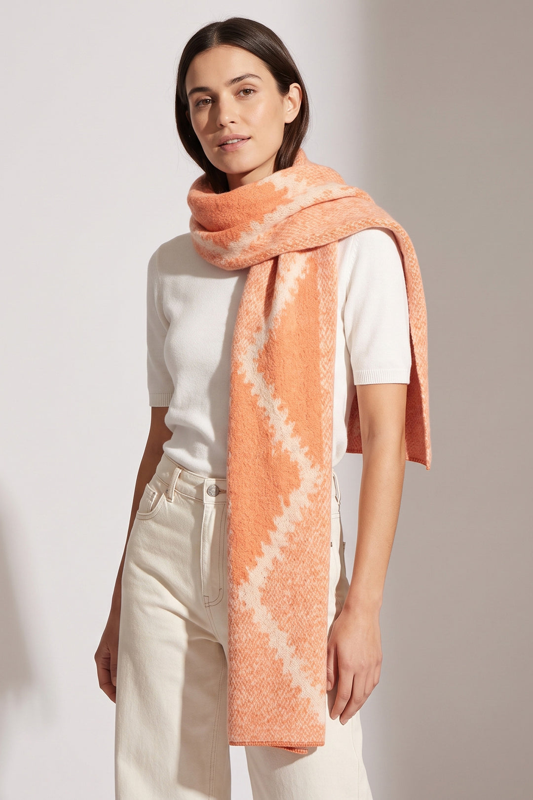 orange-heavweight-crosshatch-print-scarf