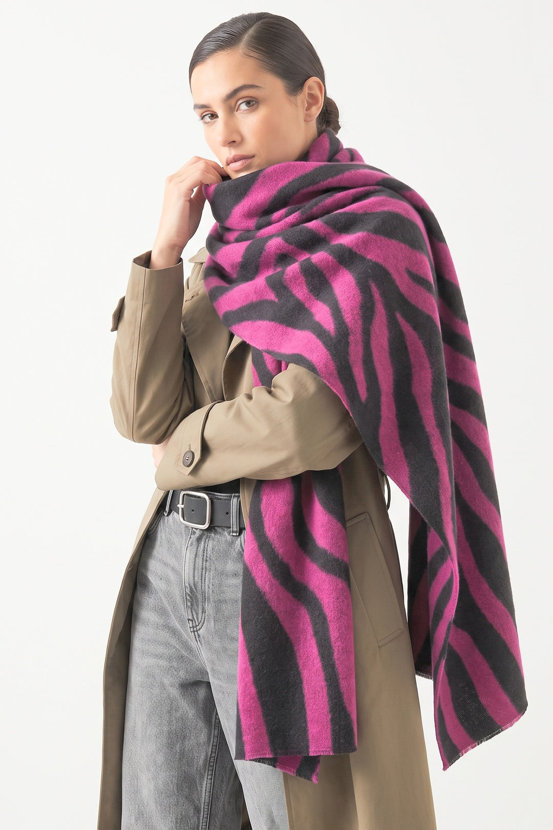 fuchsia-zebra-midweight-scarf
