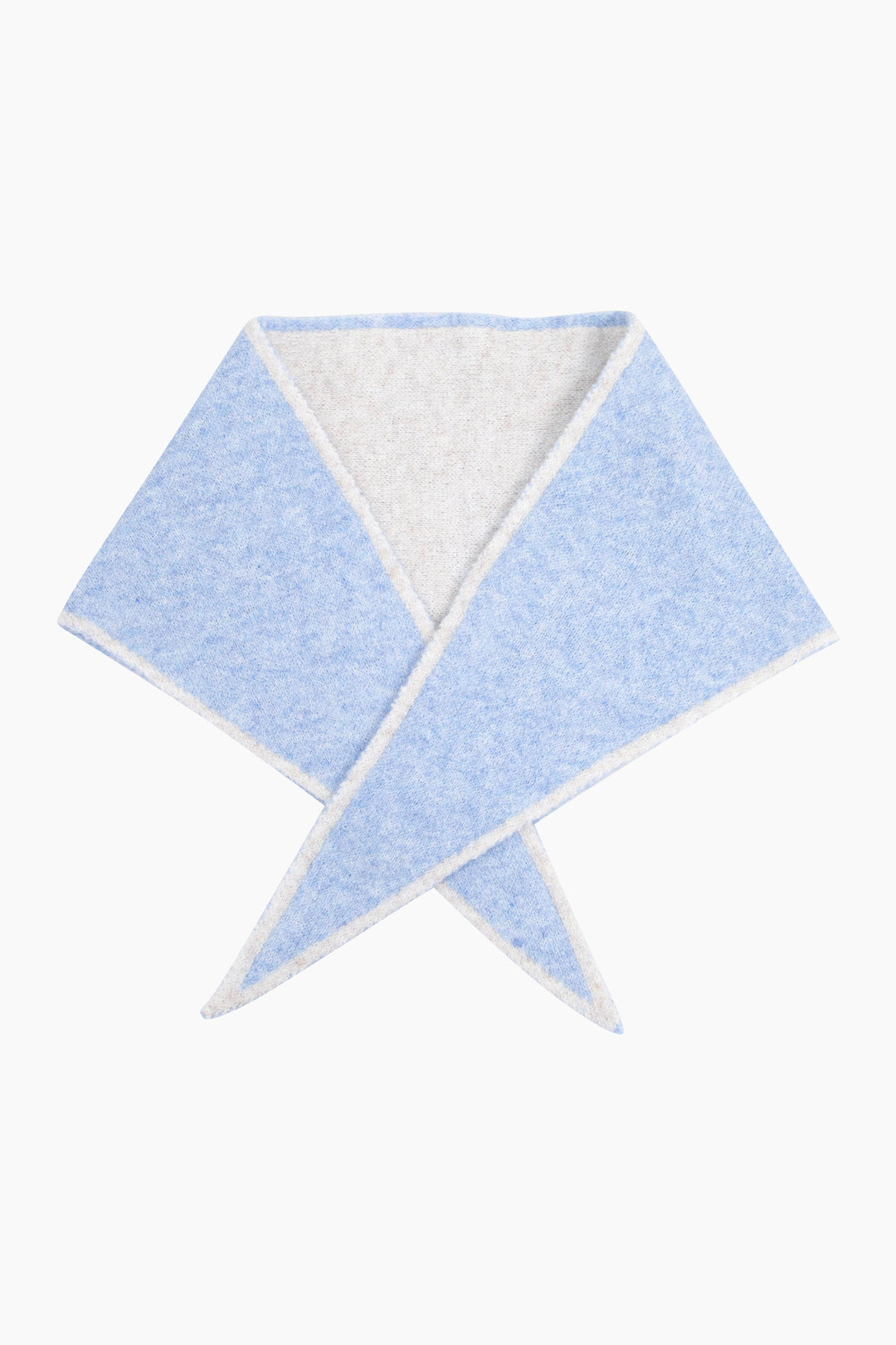 Contrast-Trim-Triangle-Heavyweight-Scarf-in-Light-Blue/Cream-