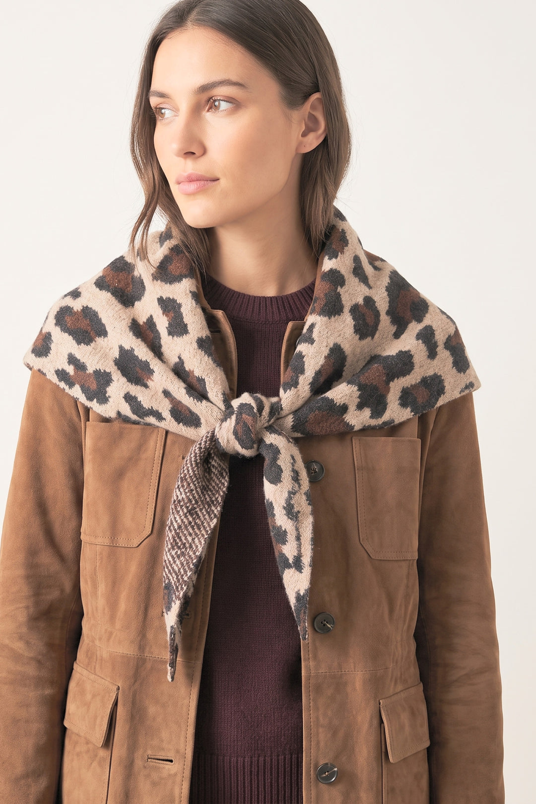 Leopard-Print-Triangle-Scarf-in-Beige