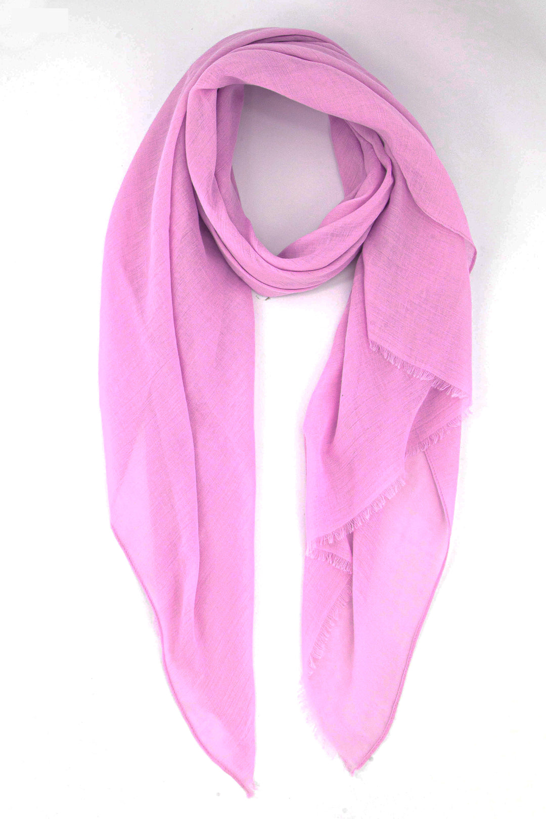 Plain Solid Colour Lightweight Scarf in Lavender