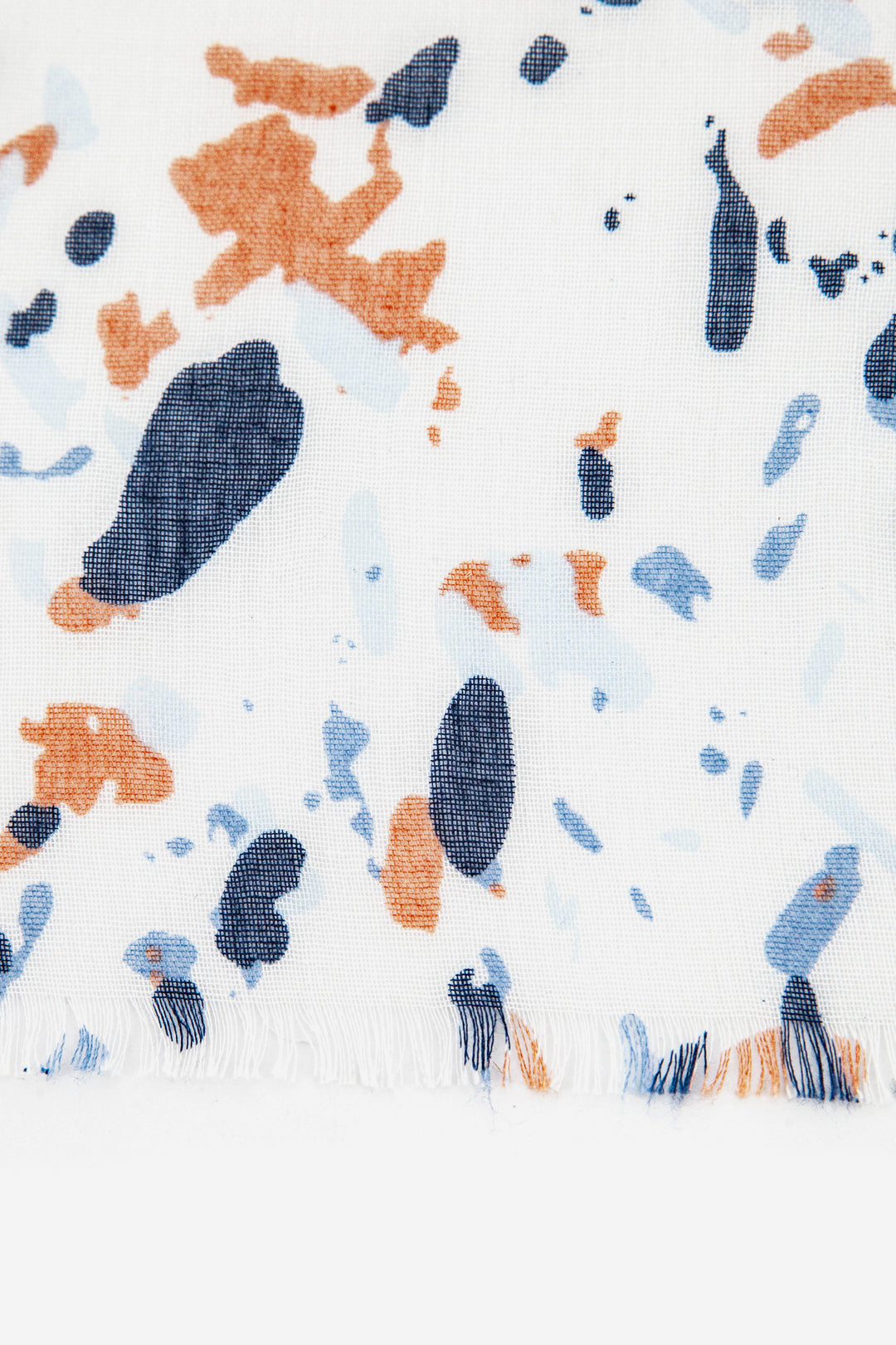 close up of the abstract animal spot print pattern