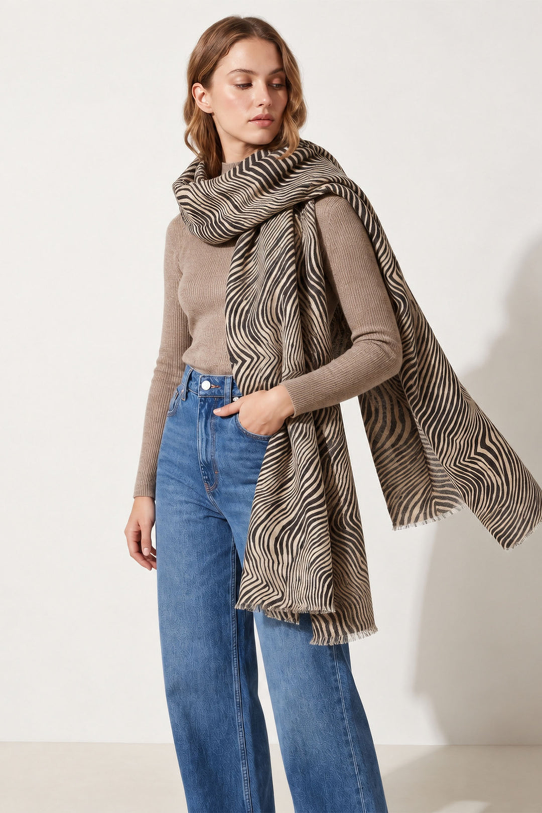 cream-zebra-lightweight-scarf
