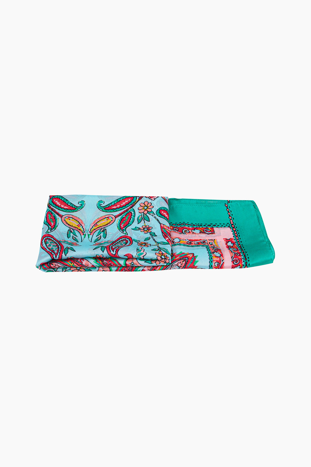 haven-lightweight-scarf-green-paisley-print-folded-summer-weight