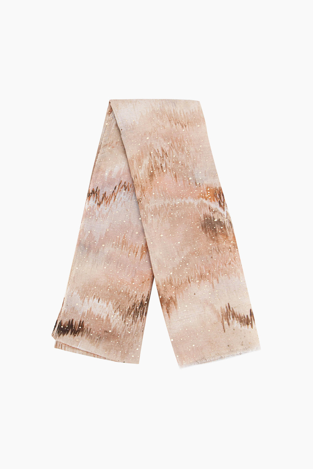 aurora-lightweight-scarf-neutral-ombre-metallic-folded-pattern-covers-design-gold-foil-flecks