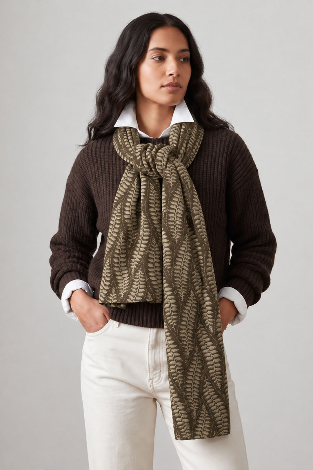khaki-fern-lightweight-scarf