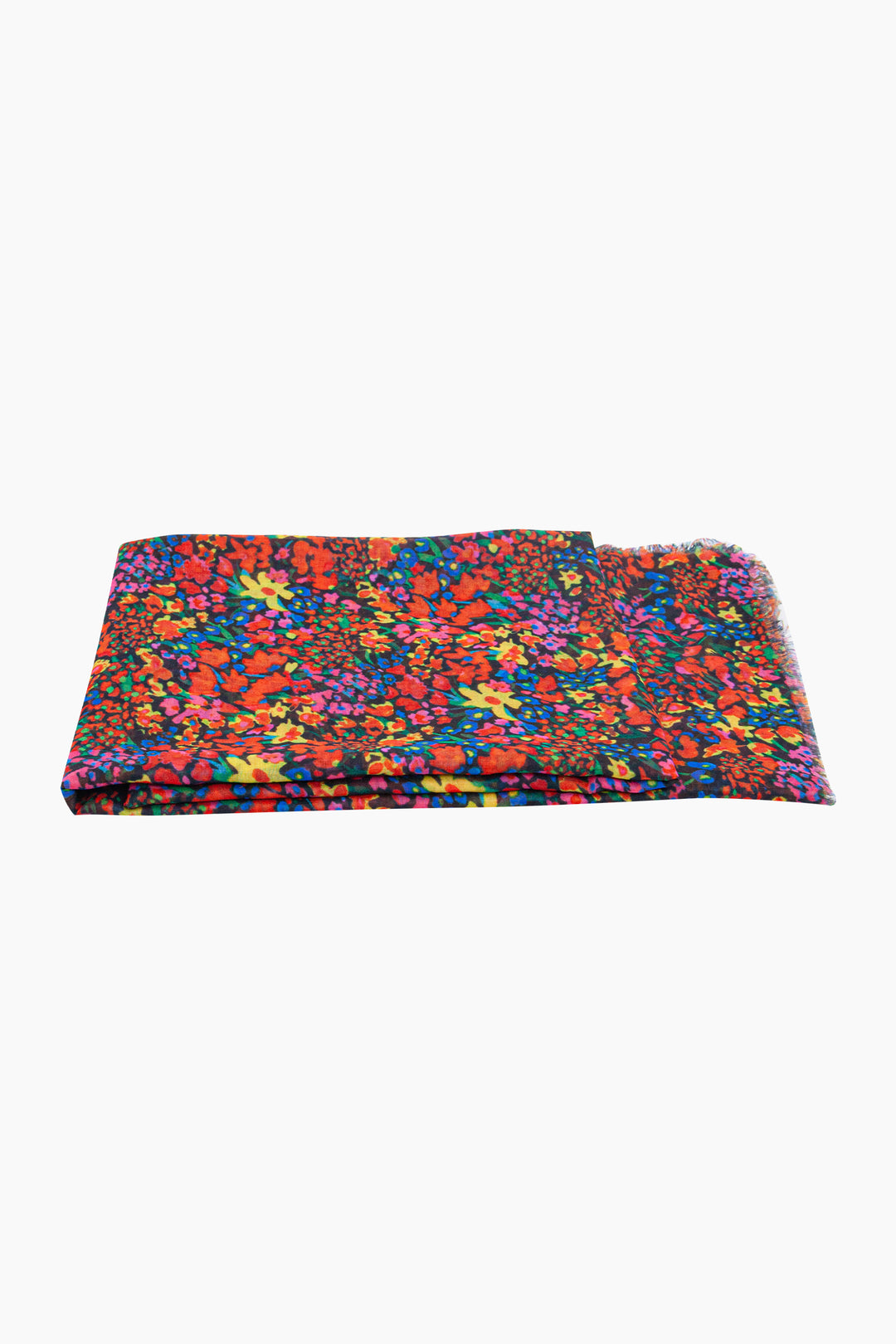 Ditsy-Floral-Lightweight-Scarf-in-Multi-Side