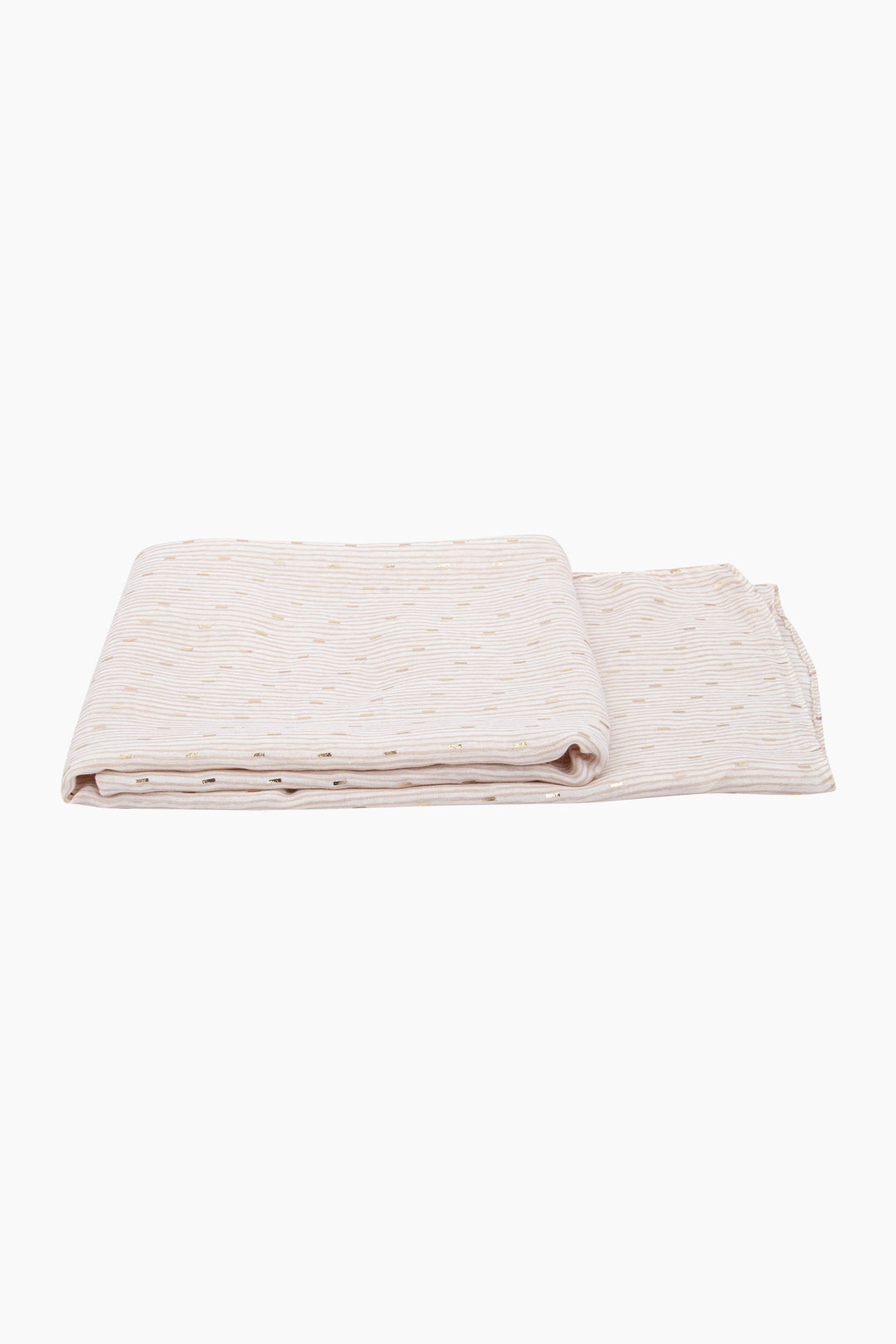 Gold-Matchstick-Print-Lightweight-Scarf-in-Cream-Folded-Flat