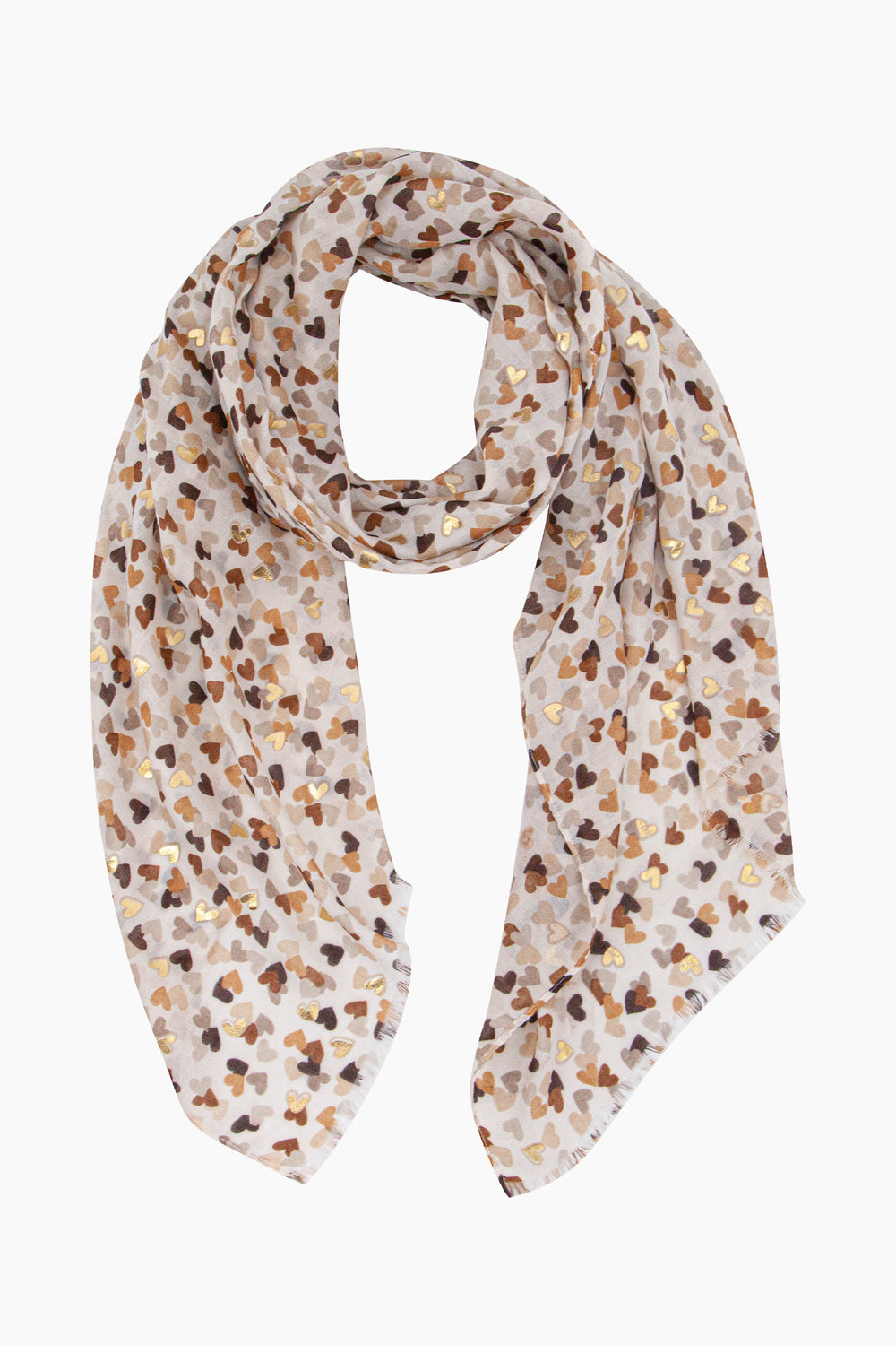 Heart-Print-Lightweight-Scarf-in-Neutral-Front