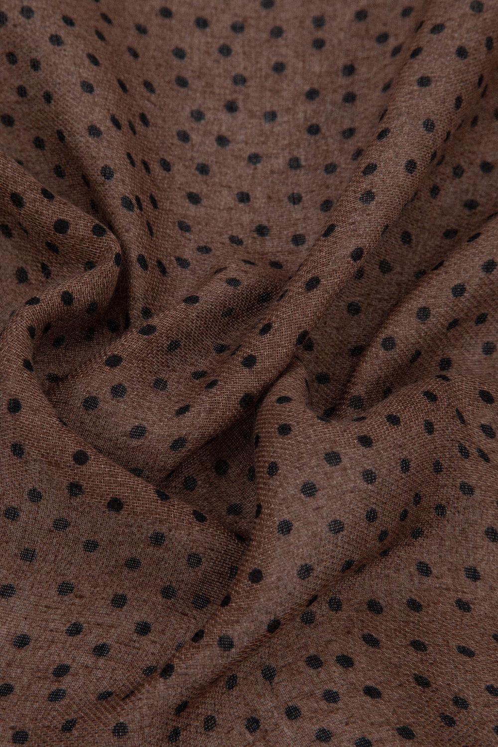 Multi-Spot-Lightweight-Scarf-in-Brown