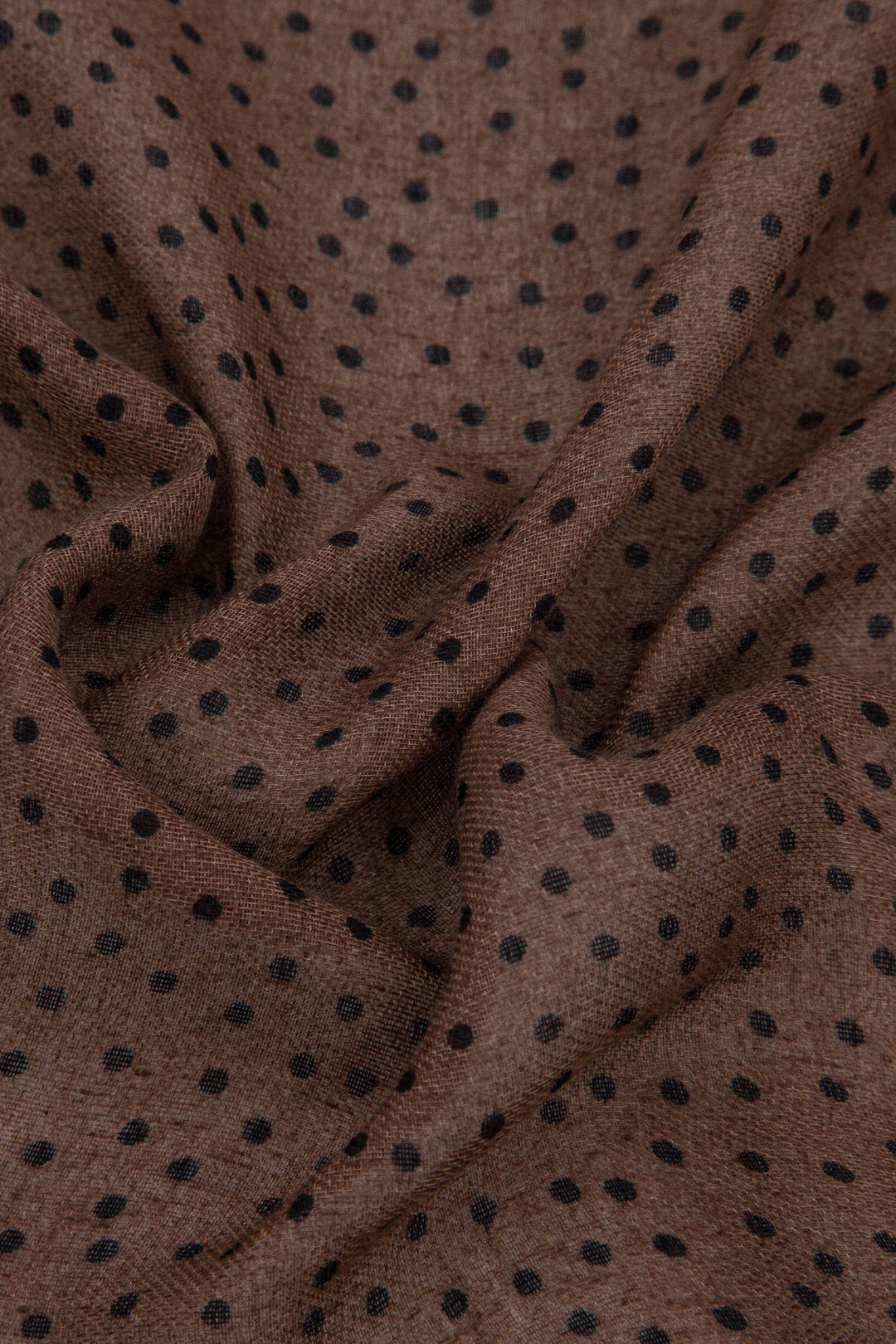 Multi-Spot-Lightweight-Scarf-in-Brown
