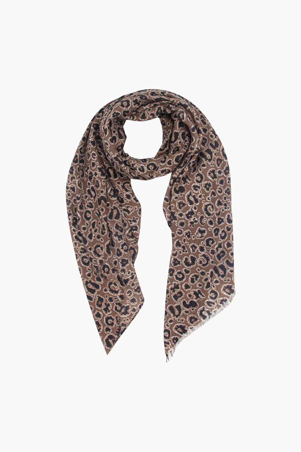 Sketched-Leopard-Print-Lightweight-Scarf-in-Khaki