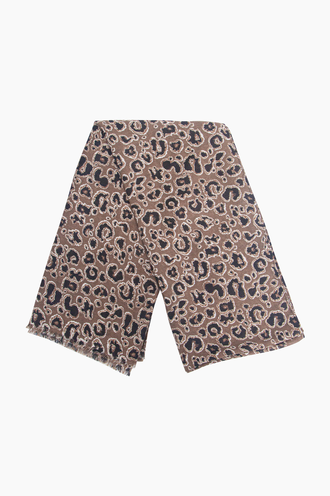Sketched-Leopard-Print-Lightweight-Scarf-in-Khaki