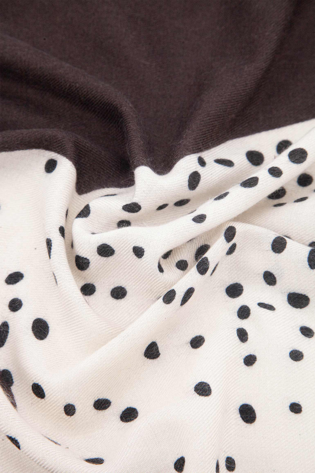 Animal-Spot-Lightweight-Scarf-in-Brown