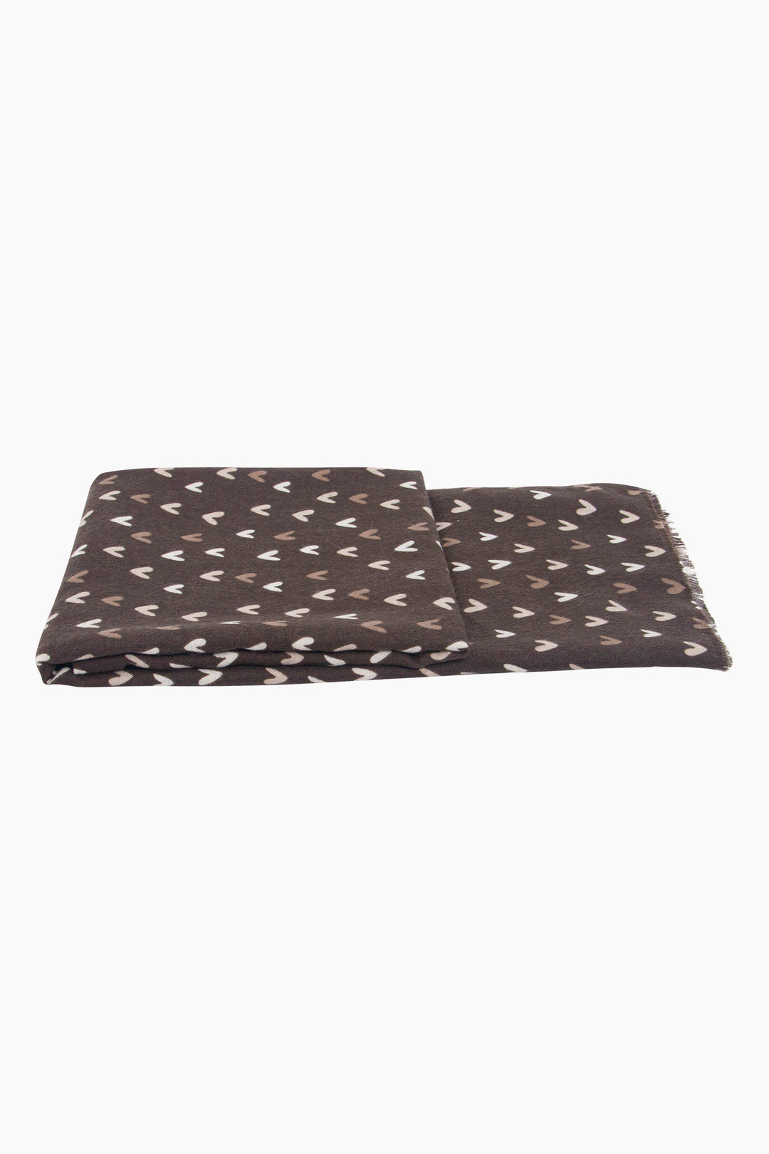 Small-Sketch-Heart-Print-Lightweight-Scarf-in-Brown
