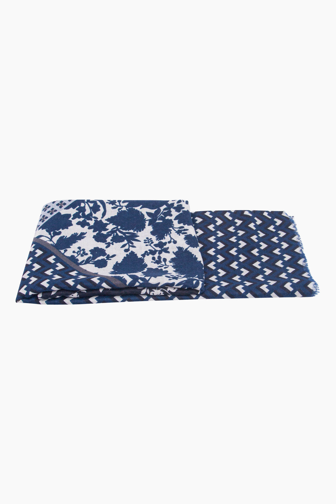 Floral-Print-Lightweight-Scarf-in-Blue