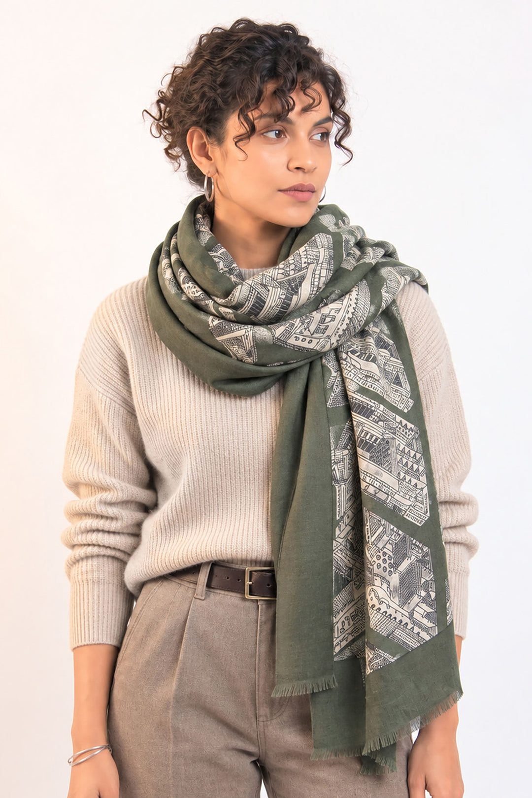 Shelby-Lightweight-Scarf-Khaki-Architecture