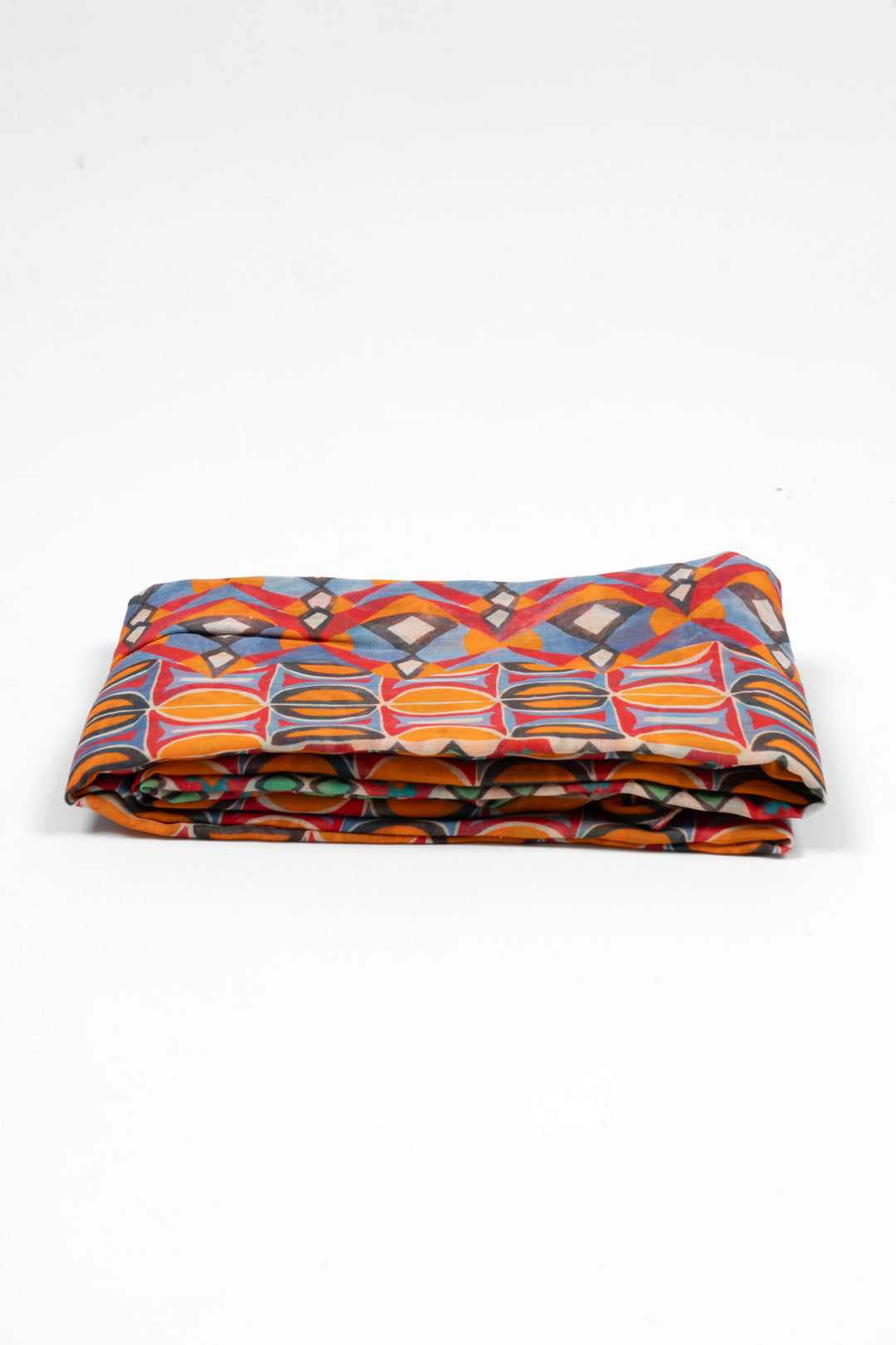 gaia-lightweight-scarf-red-multi-mosaic-print-folded-square