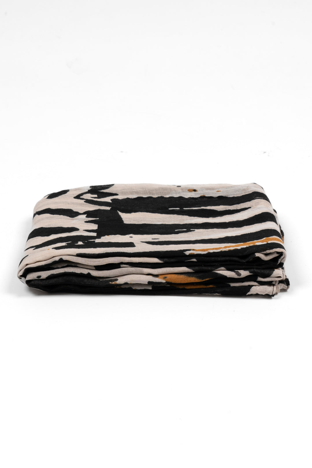 kai-lightweight-cotton-scarf-black-zebra-print-folded-square