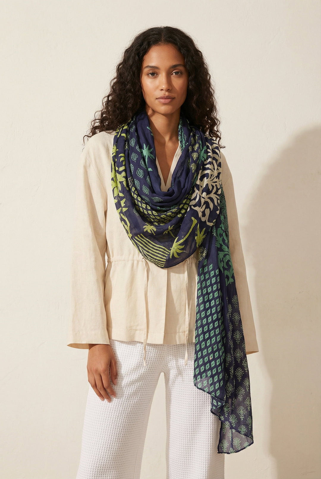 Palm-Tree-Print-Cotton-Lightweight-Scarf