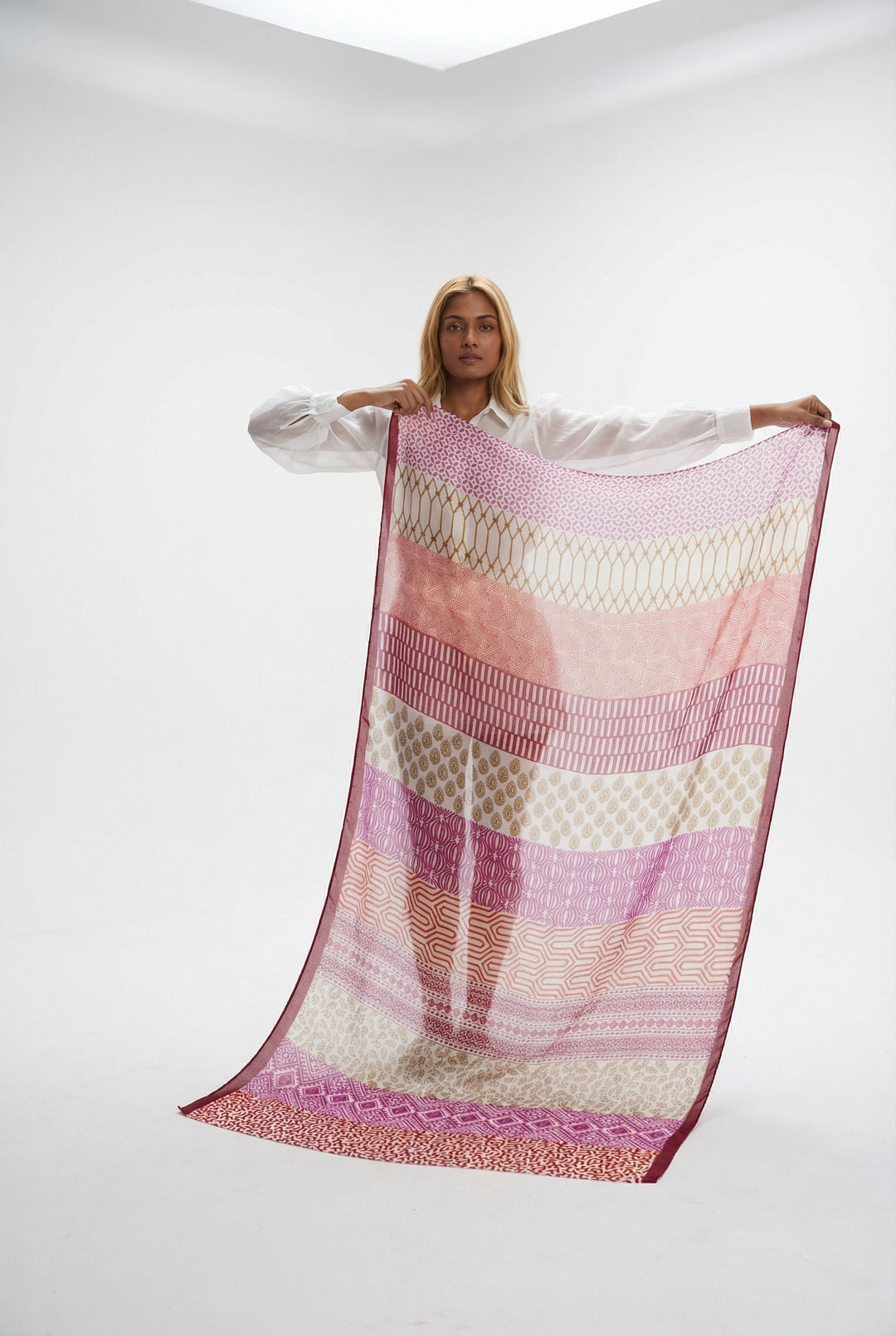 Pink-mixed-print-cotton-scarf