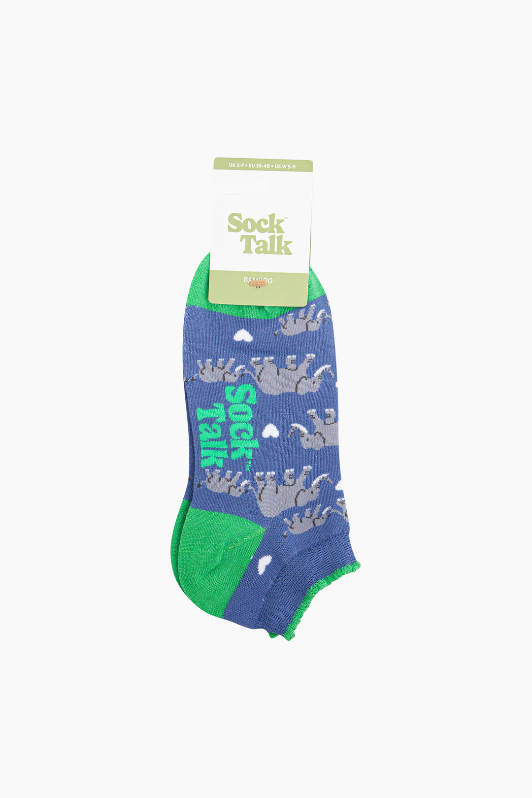 Baby-Elephants-Bamboo-Trainer-Socks-in-Blue-In-Packaging