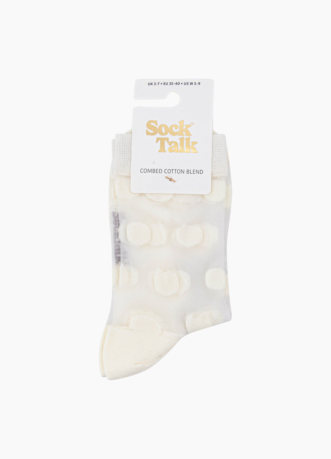 Polka-Dot-Sheer-Socks-in-Cream-In-Packaging