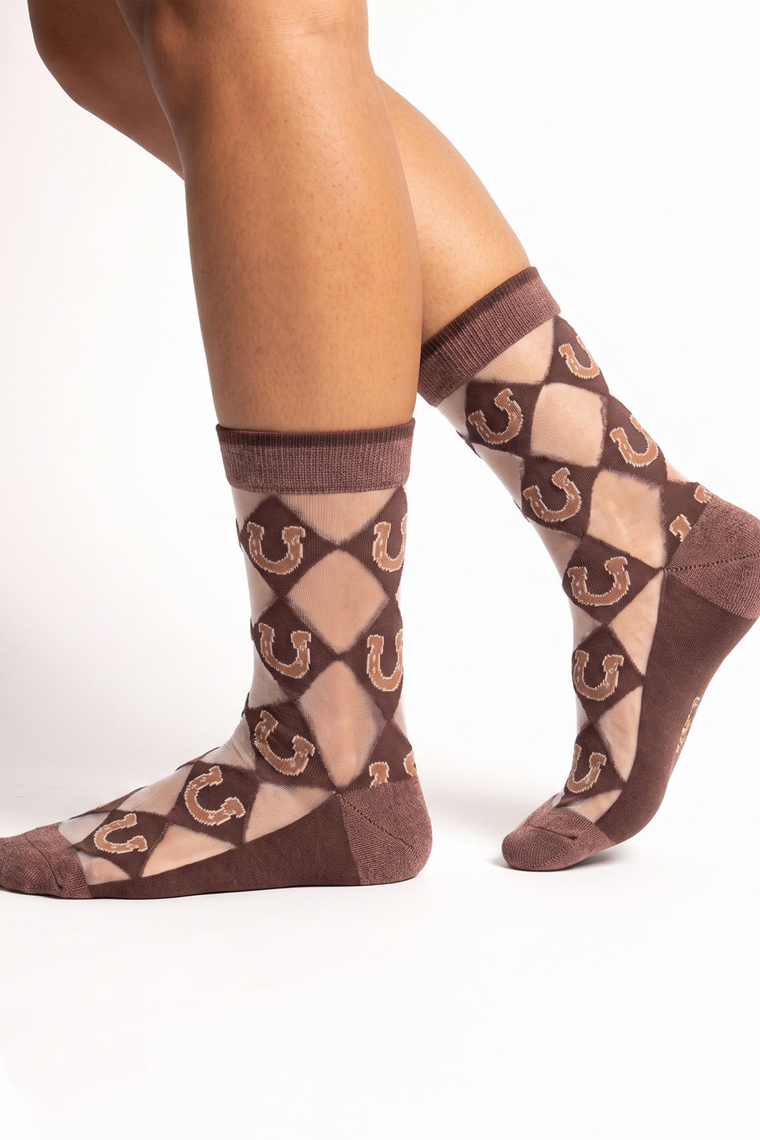 Horseshoe-Sheer-Socks-in-Brown