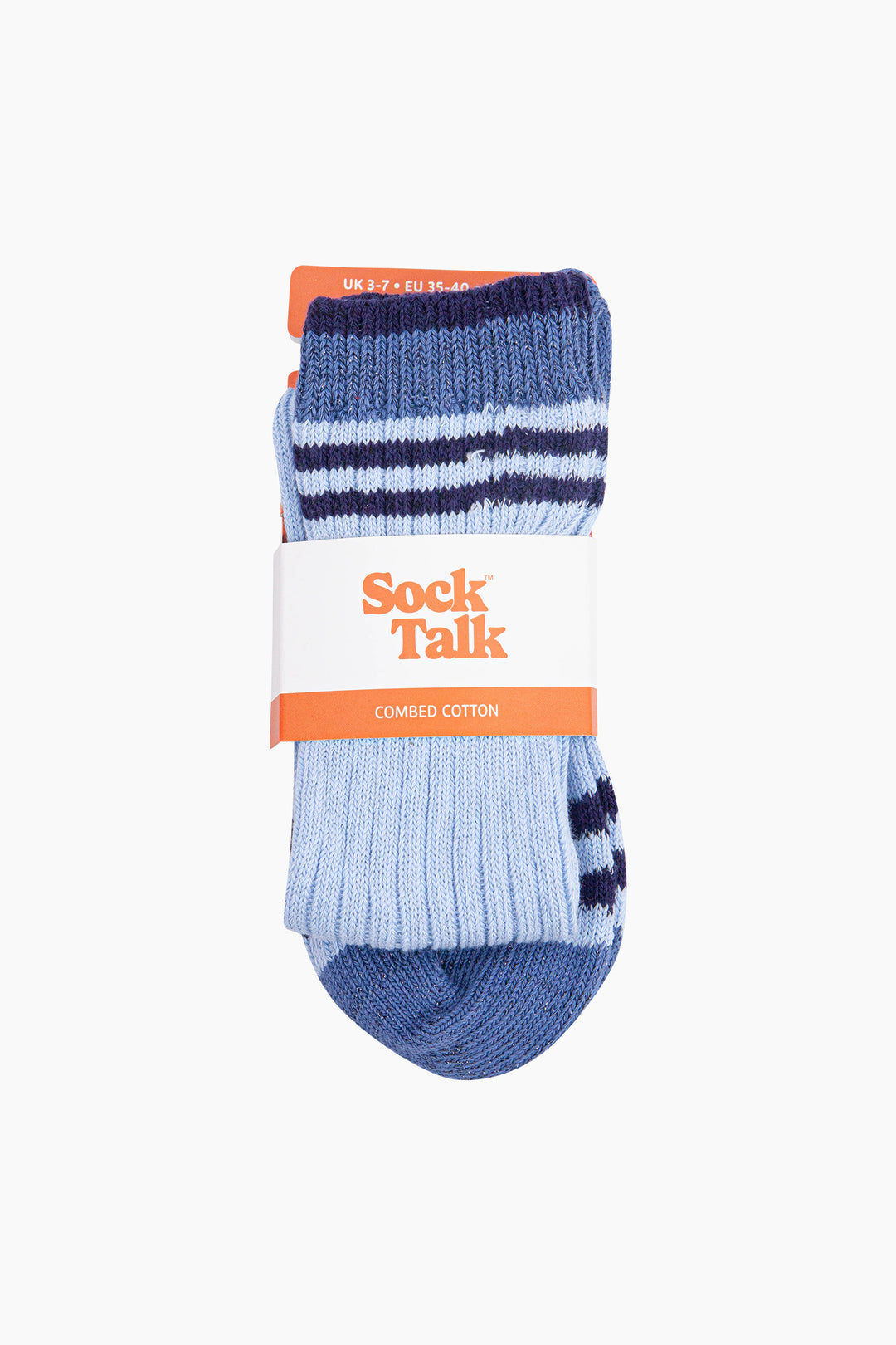 Striped-Combed-Cotton-Knee-High-Glitter-Socks-in-Blue-in-packaging
